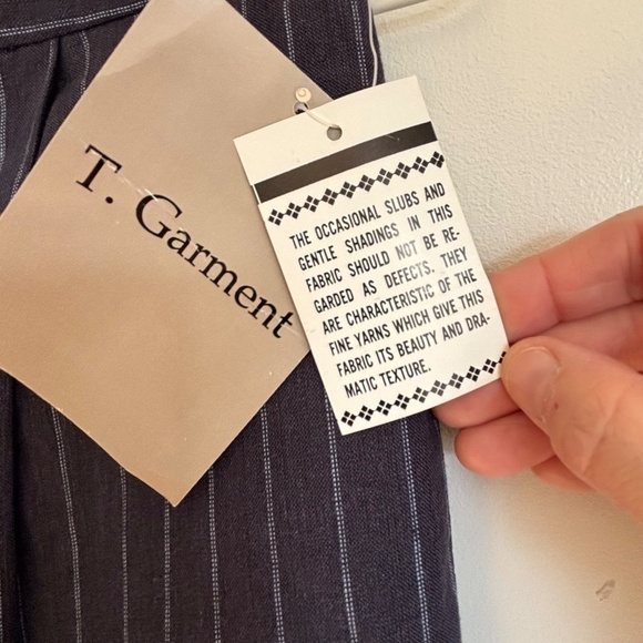 Vintage NWT T. Garment 100% linen women's suit made in USA vintage size 10 - Picture 13 of 15